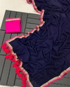 Zumkha By Aab Palin designer Soft Georgette Saree Suppliers In India
